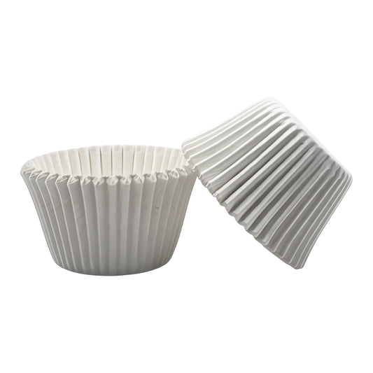 White Greaseproof Jumbo Muffin Cases 55mm - Iconic Cake Art