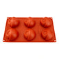 Fancy Ball 6 Cavity Silicone Chocolate Mould - Iconic Cake Art