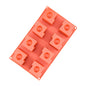Rounded Tab 8 Cavity Silicone Chocolate Mould - Iconic Cake Art