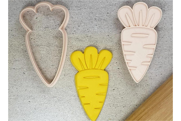 Carrot Cutter and Embosser Set - Little Biskut