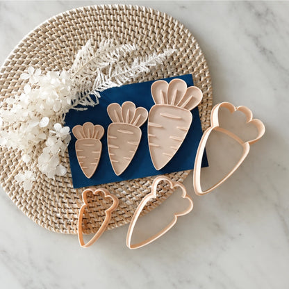 Carrot Cutter and Embosser Set - Little Biskut