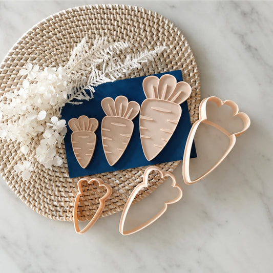 Carrot Cutter and Embosser Set - Little Biskut