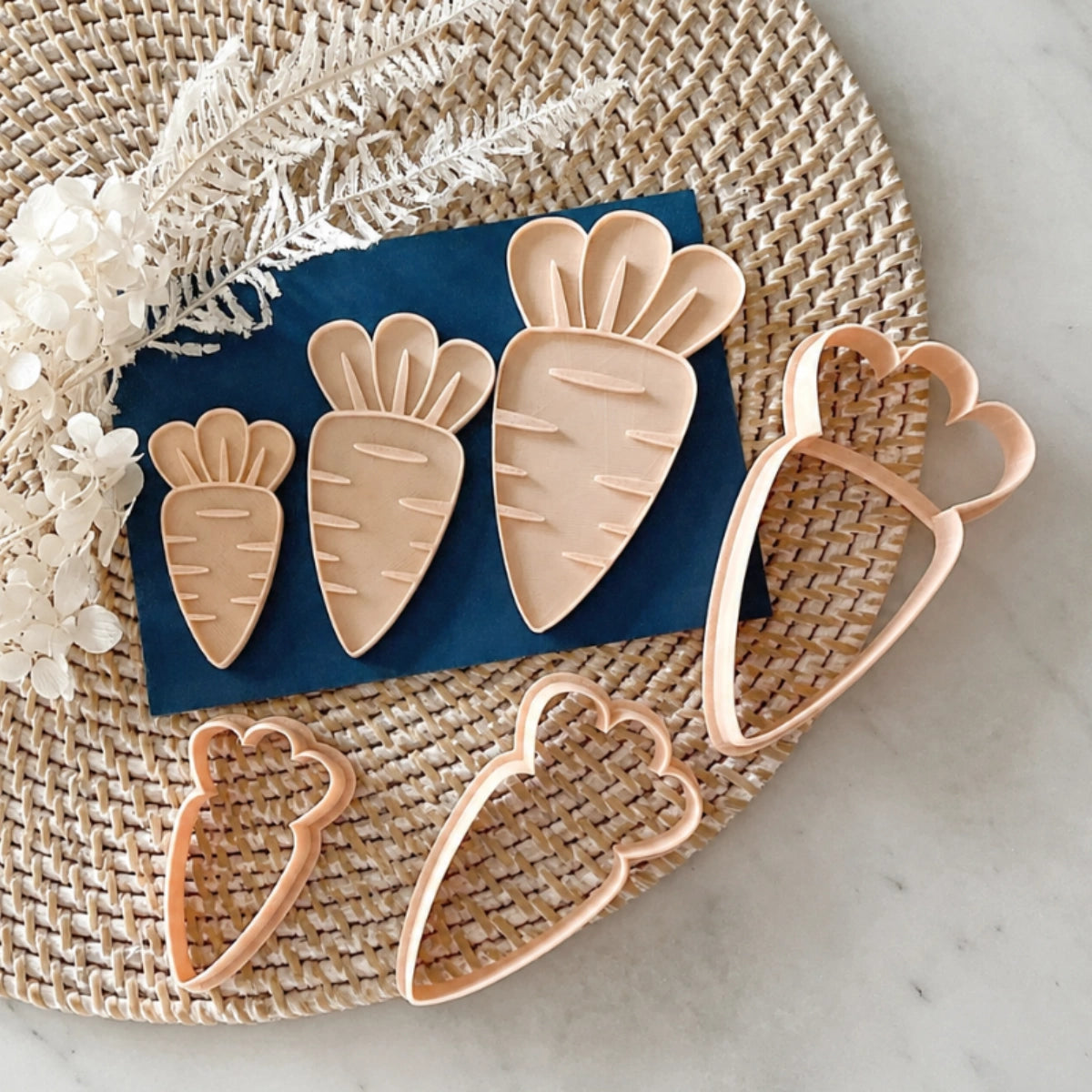 Carrot Cutter and Embosser Set - Little Biskut
