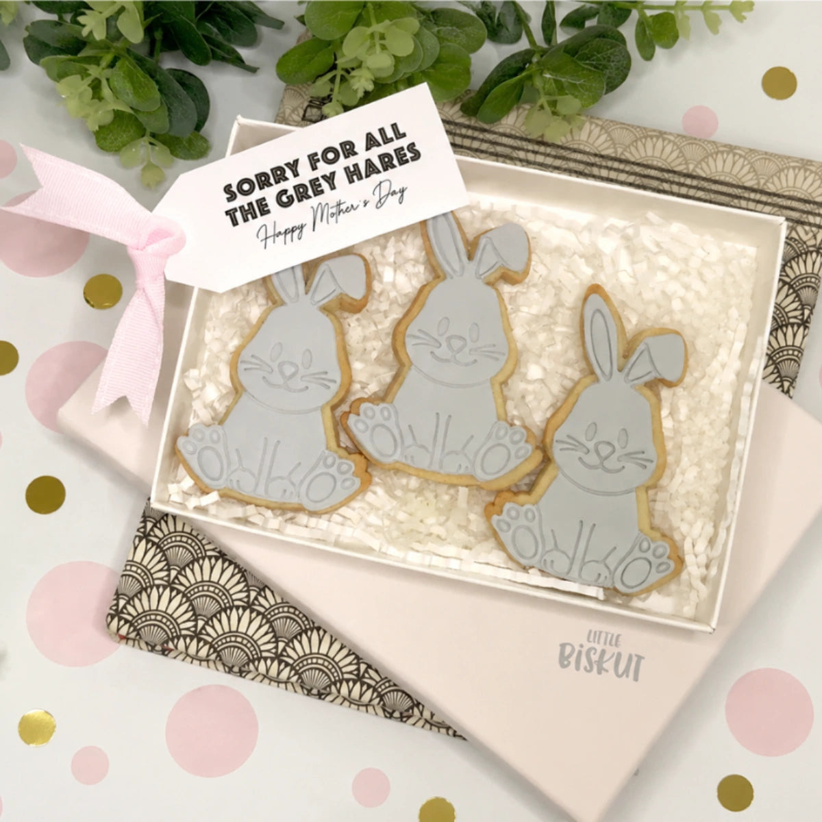 Cute Bunny Cutter and Embosser Set - Little Biskut