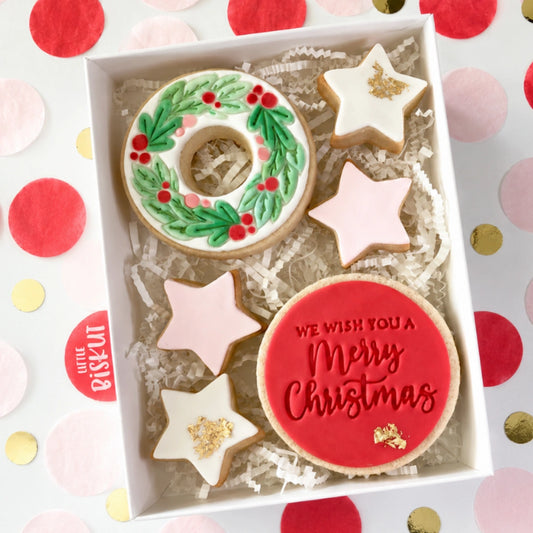 We Wish You a Merry Christmas Embosser - Little Biskut