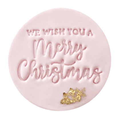 We Wish You a Merry Christmas Embosser - Little Biskut