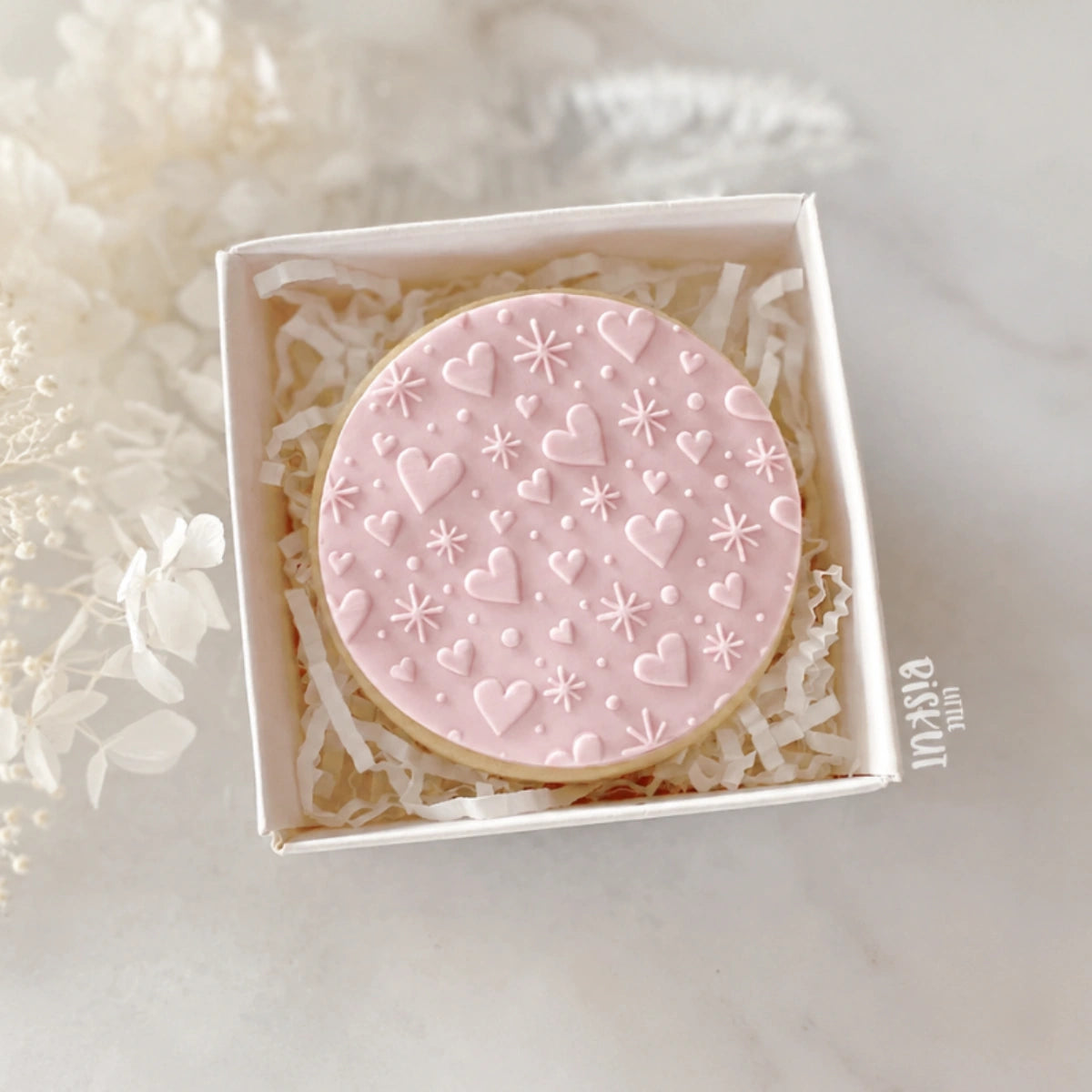 Heart Pattern Debosser ( Level Up!) - Little Biskut