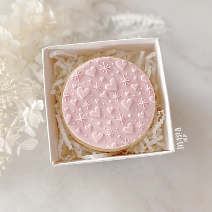 Heart Pattern Debosser ( Level Up!) - Little Biskut