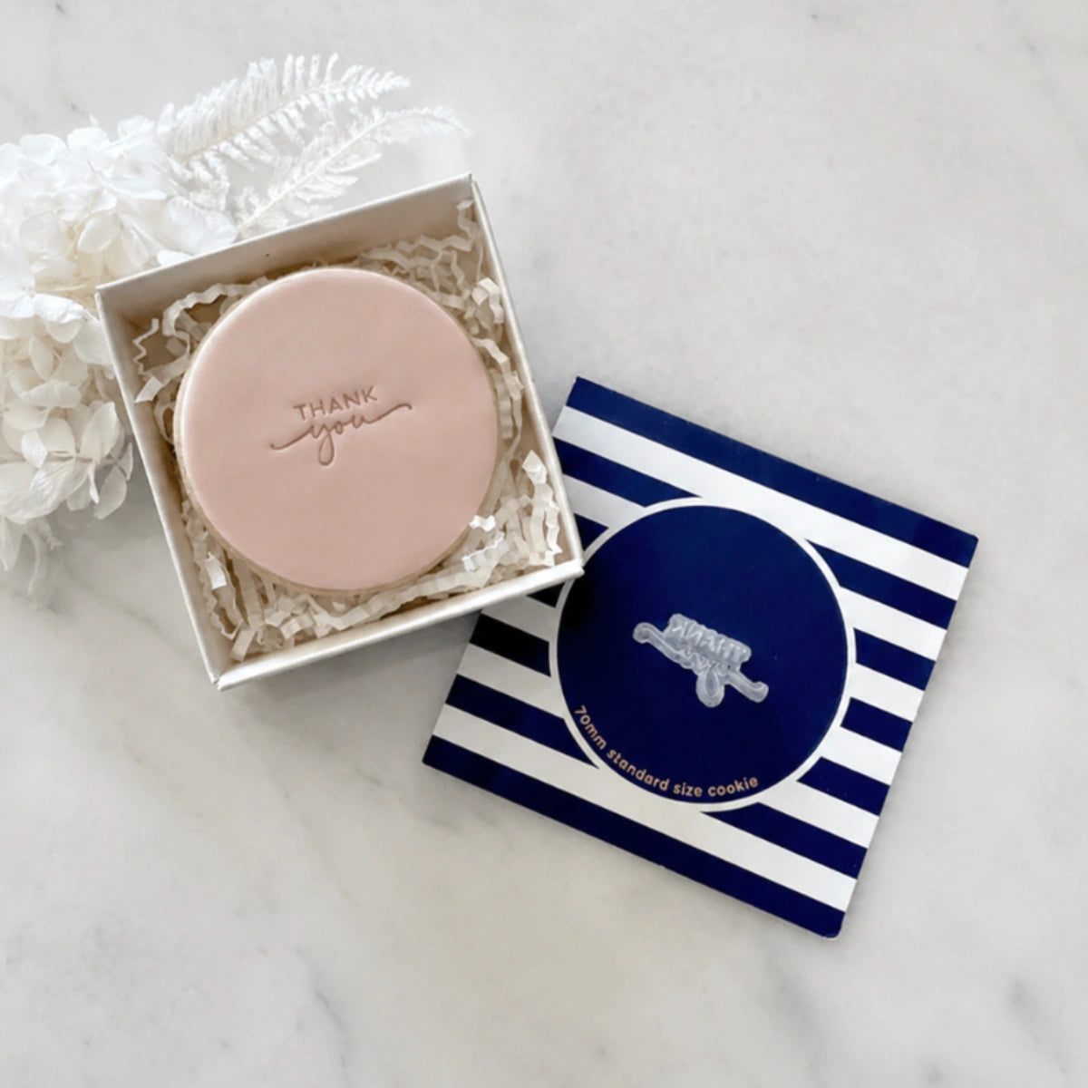 Thank You Tiny Text Stamp - Little Biskut