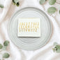 Uppercase Only V2 Script Stamps - Custom Cookie Cutters