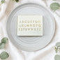 Modern Letter Stamps - Custom Cookie Cutters