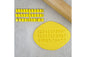 Number Set Only Modern Letter Stamps - Custom Cookie Cutters