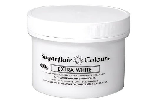 White Extra Paste 400g - Sugarflair
