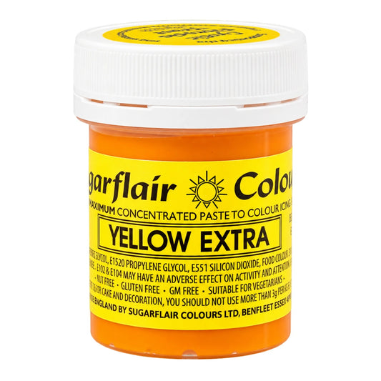 Yellow Extra Maximum Concentrated Food Colour 42g - Sugarflair