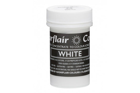 Pastel White Paste - Food Colour 25g - Sugarflair