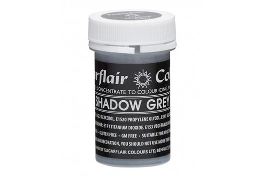 Pastel Shadow Grey Paste - Food Colour 25g - Sugarflair