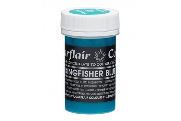 Pastel Kingfisher Blue Paste - Food Colour 25g - Sugarflair
