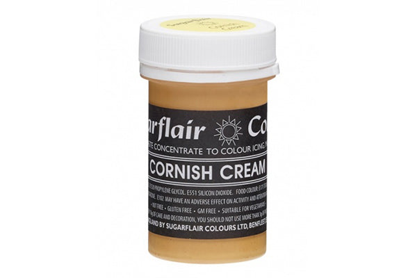 Pastel Cornish Cream Paste - Food Colour 25g - Sugarflair