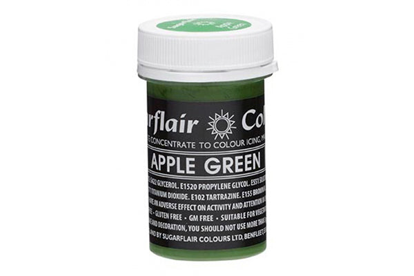 Pastel Apple Green Paste - Food Colour 25g - Sugarflair