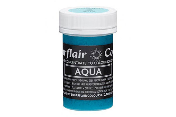 Pastel Aqua Paste - Food Colour 25g - Sugarflair