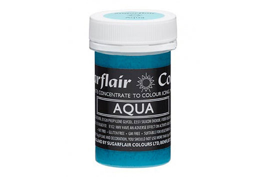 Pastel Aqua Paste - Food Colour 25g - Sugarflair