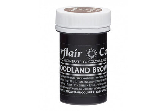 Pastel Woodland Brown Paste - Food Colour 25g - Sugarflair