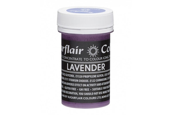 Lavender Pastel Paste - Food Colour 25g - Sugarflair