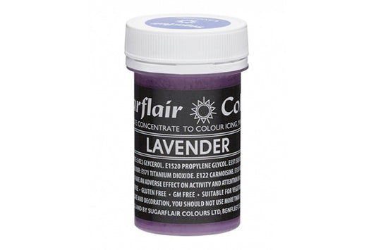 Lavender Pastel Paste - Food Colour 25g - Sugarflair