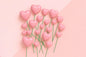 Pink Light Gloss Heart Toppers (20 Pack) - Iconic Cake Art