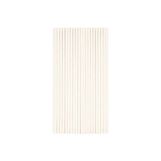 White Lollipop Sticks 6 Inch (50 Pack) - Iconic Cake Art
