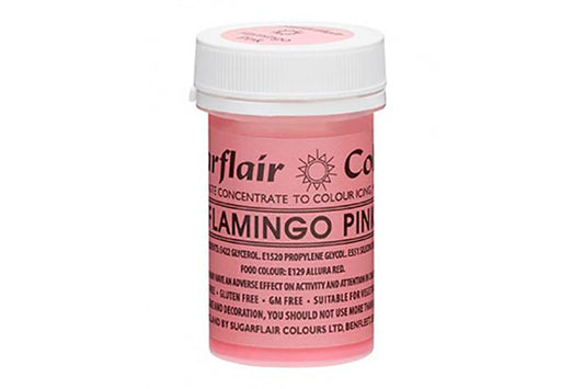 Pink Flamingo Spectral Paste - Fondant and Buttercream Colour 25g - Sugarflair