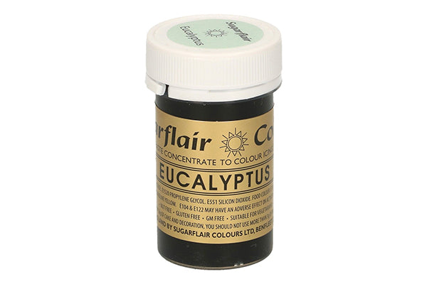 Eucalyptus Spectral Paste - Fondant and Buttercream Colour 25g - Sugarflair