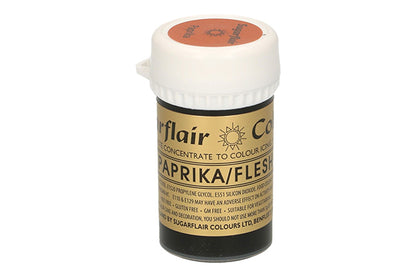 Paprika Flesh Spectral Paste - Fondant and Buttercream Colour 25g - Sugarflair