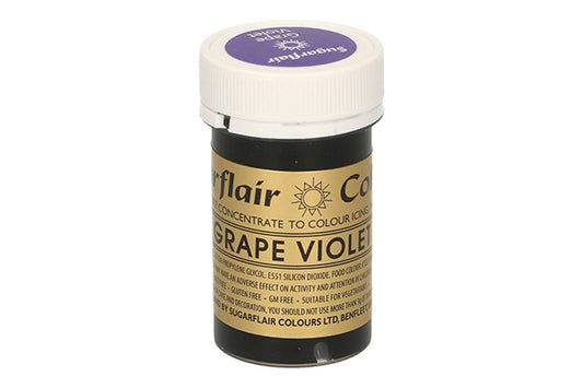 Grape Violet Spectral Paste - Fondant and Buttercream Colour 25g - Sugarflair