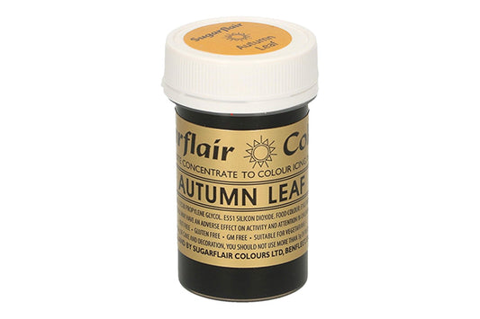 Autumn Leaf Spectral Paste - Fondant and Buttercream Colour 25g - Sugarflair