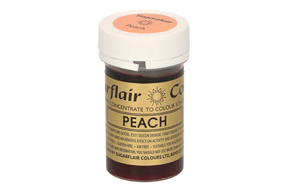Peach Spectral Paste - Fondant and Buttercream Colour 25g - Sugarflair