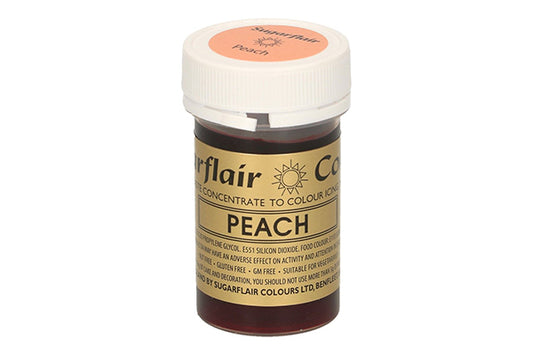 Peach Spectral Paste - Fondant and Buttercream Colour 25g - Sugarflair