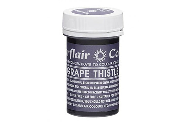 Grape Thistle Spectral Paste - Fondant and Buttercream Colour 25g - Sugarflair