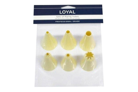 Loyal Plastic Piping Tips Set - No. LT22106