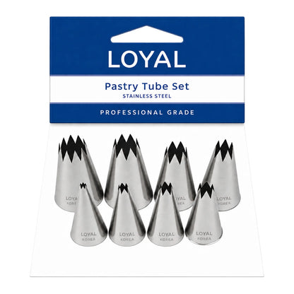 Set 8 Star Pastry Tube S - Loyal