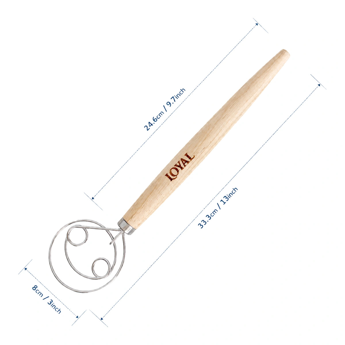 Danish Dough Whisk - Loyal