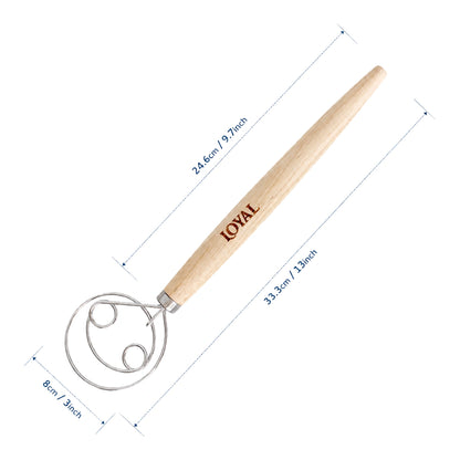 Danish Dough Whisk - Loyal