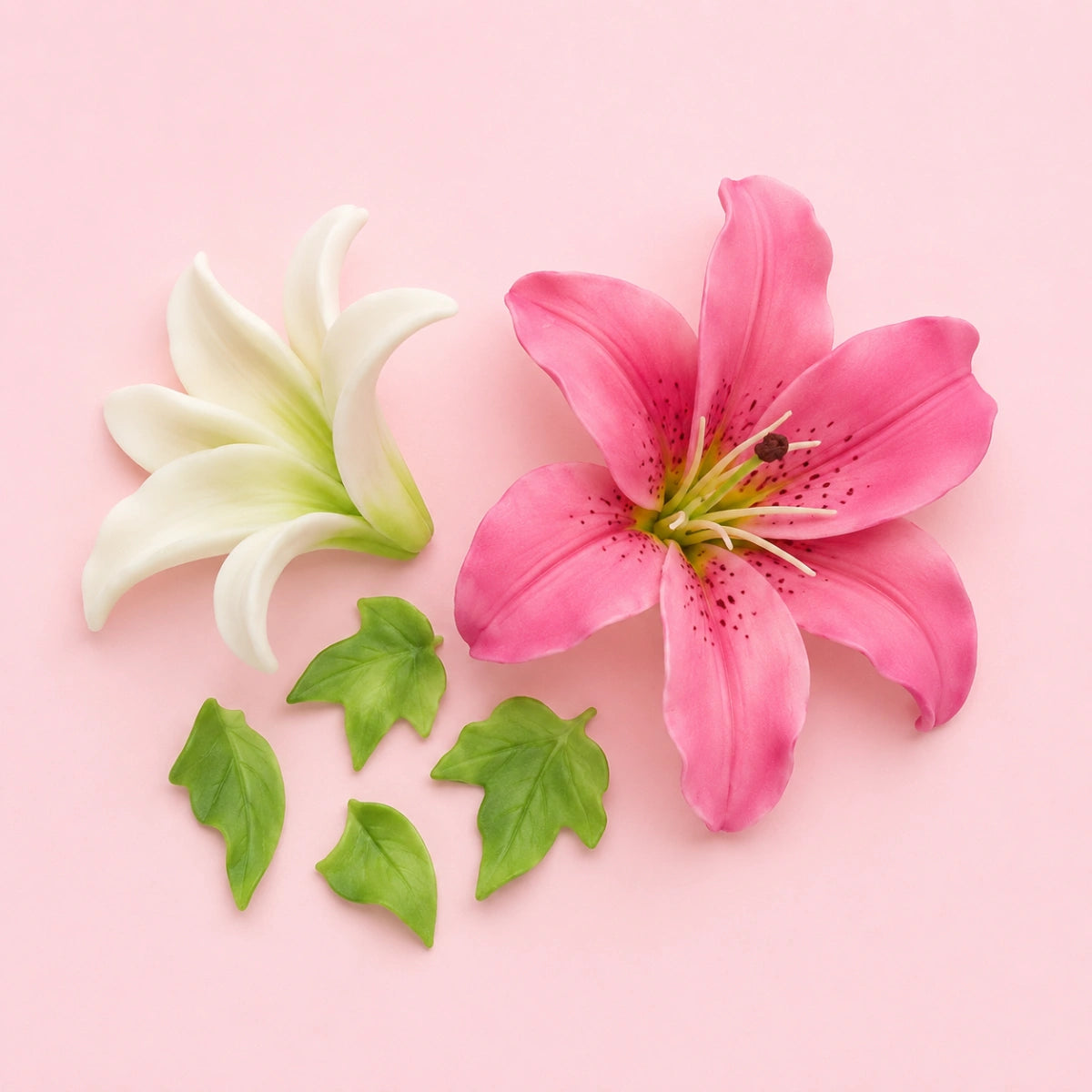 ( 2.4 Inch) Floral Plunger Cutters - Small Veined Lily 60mm (2 Pack) - PME