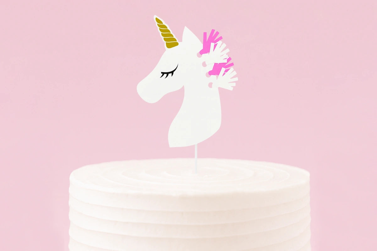 Unicorn Cake Topper - Iconic Cake Art
