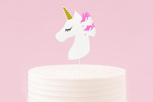 Unicorn Cake Topper - Iconic Cake Art