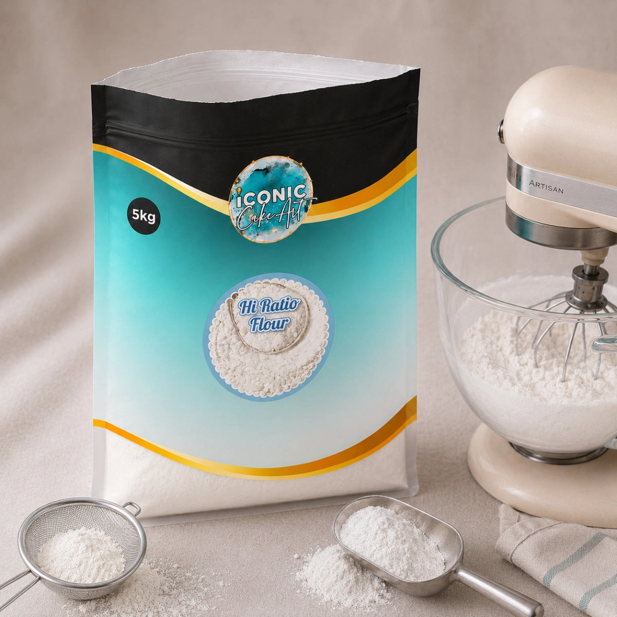Hi Ratio Cake Flour 5kg - Iconic Cake Art