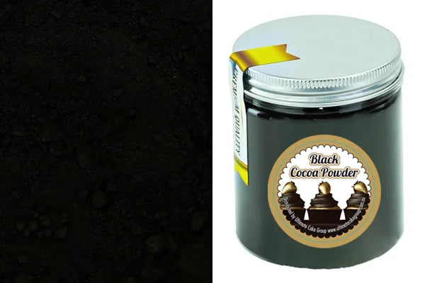 Black Cocoa Powder 100g - Iconic Cake Art