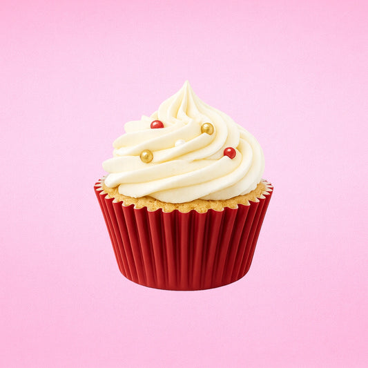 Red Mini 3.5cm Base - 500 Pieces Paper Baking Bulk Cupcake Cases Liner