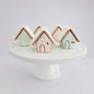 Gingerbread Cottage Cutter (Miss Biscuit) - Mini Set - Custom Cookie Cutters