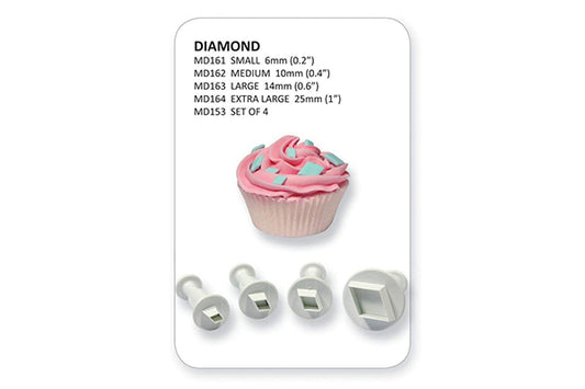 Shapes Plunger Cutters - Diamond - PME